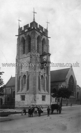 St John's Church, High Street, Epping, Essex. c.1923